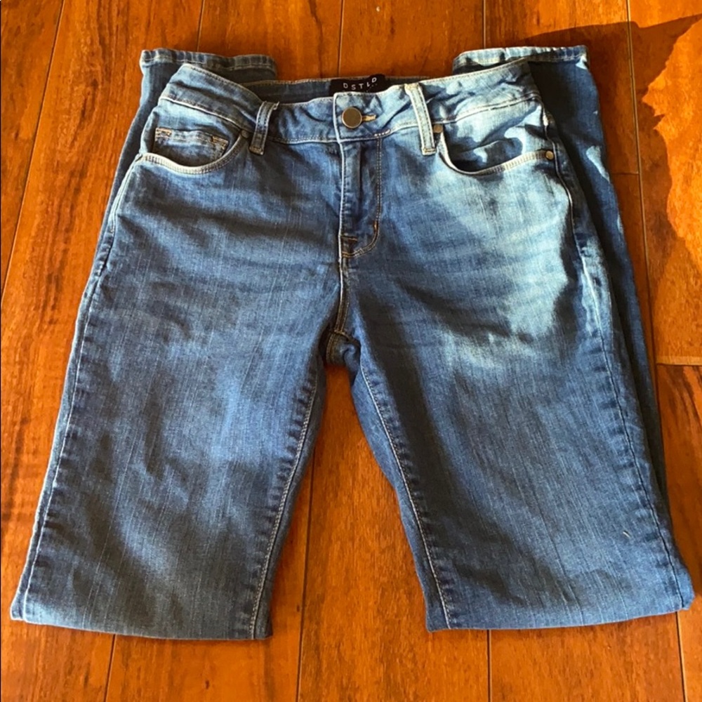 DSTLD Mid Rise Skinny Jeans